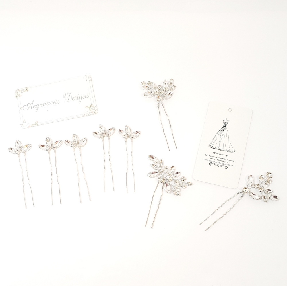 NWOT WEDDING Hair Pins Hair Set Jewelry Decorative